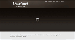 Desktop Screenshot of occasionsjewellers.com.au