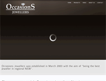 Tablet Screenshot of occasionsjewellers.com.au